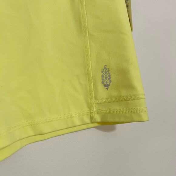 NWT Free People Movement Never Better Shorts in Sour Citrus - Picture 3 of 4